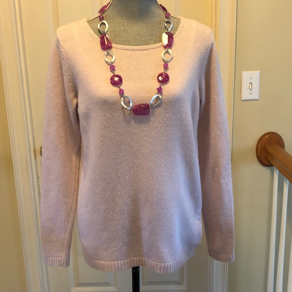 Benedetta B. Merino wool cashmere blend sweater